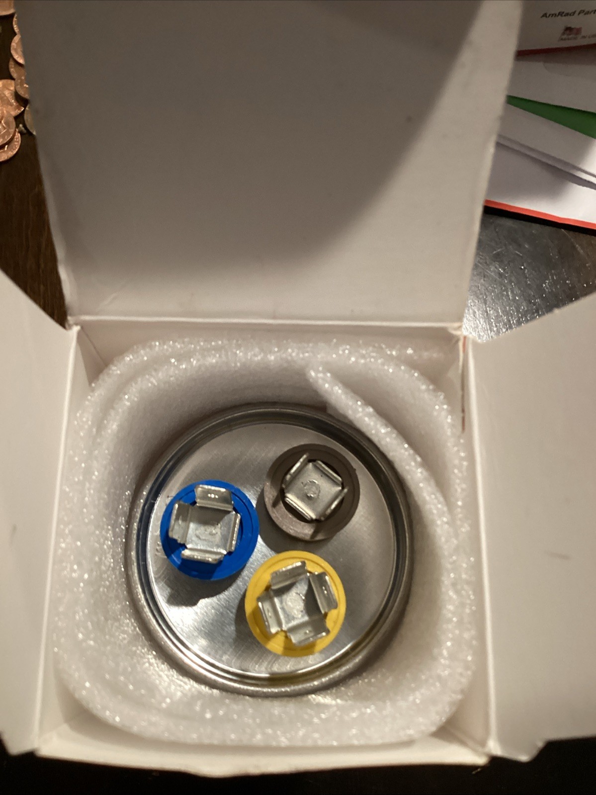 USA Replacement for Totaline P291-3054RS Dual Capacitor 440 Volt 30 + 5 MFD