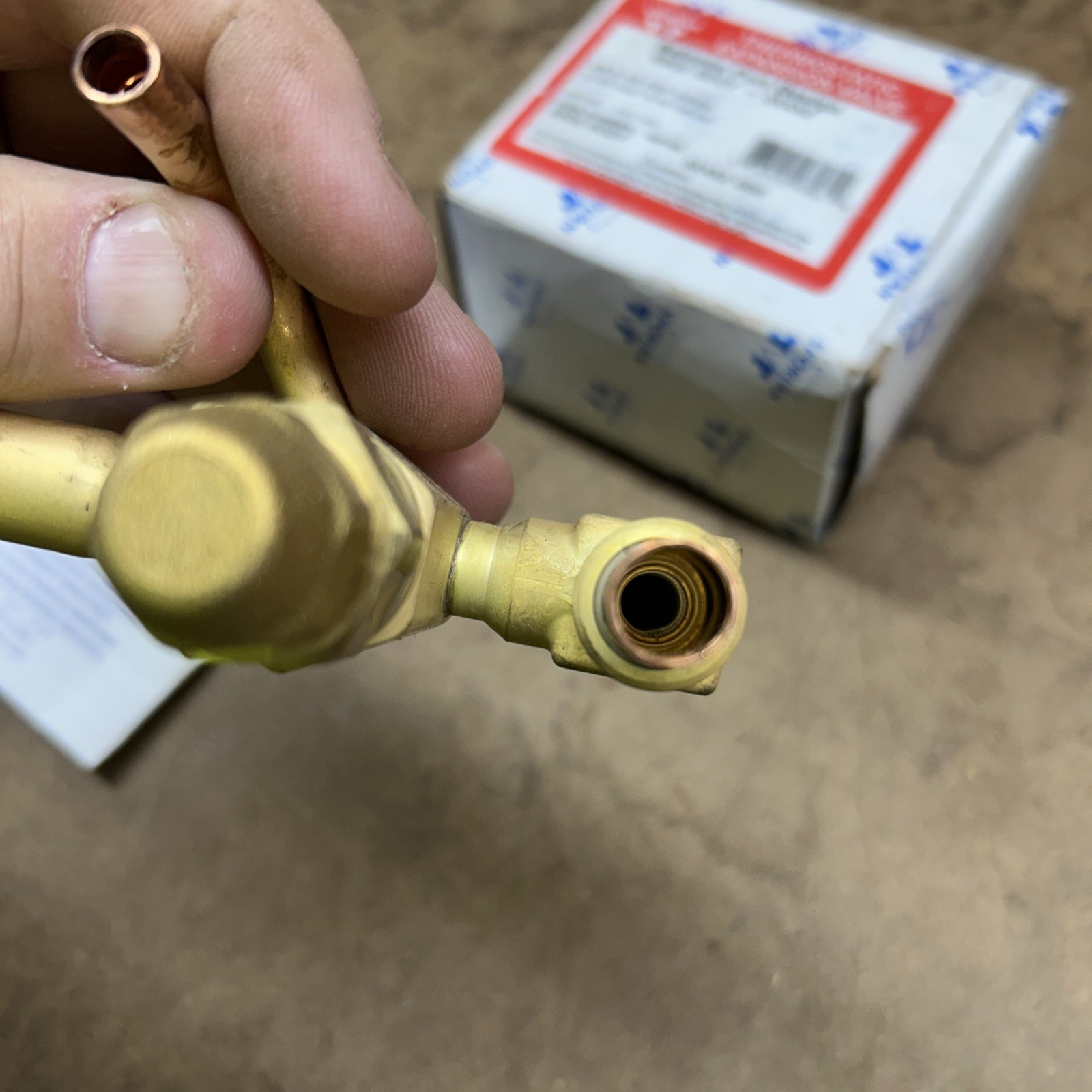 Sporlan 168198 Thermostatic Expansion Valve 3/8″x1/2″x1/4″ ODF