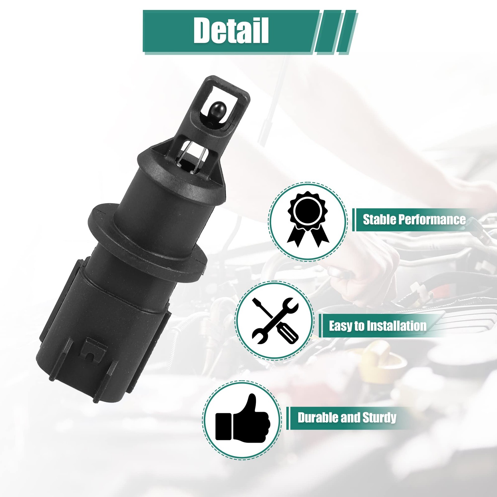 Air Intake Charge Temperature Sensor Replacement 4606487AB 4606487AA for Dodg…