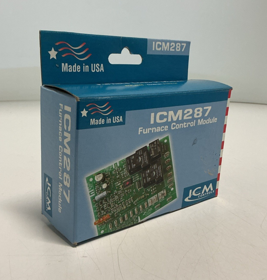 NEW, ICM CONTROLS, ICM287, FURNACE CONTROL MODULE. (16J-3)