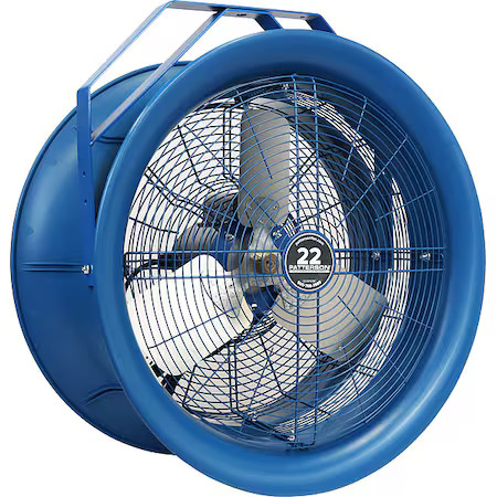 Patterson H22c High Velocity Industrial Fan, Ceiling, Column, Floor, Wall
