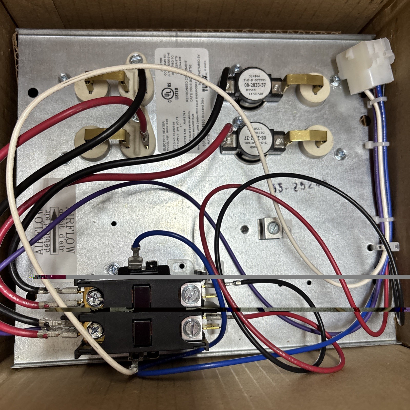 Goodman HKTSN10X1 10 kW 208/240V Electric Heat Kit without Circuit Breaker