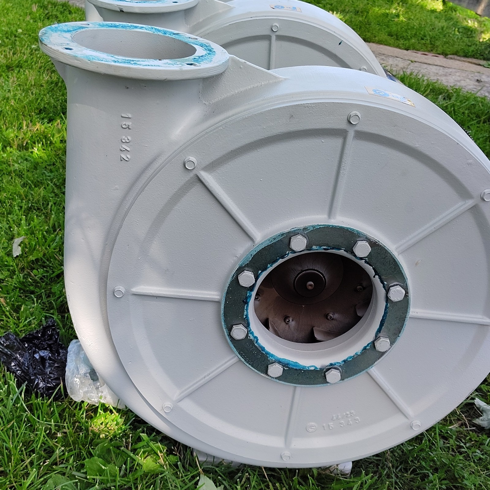 Elektror RD 90S/2 Centrifugal Blower 230/400V 3-Phase Gray 4.00/2.30A