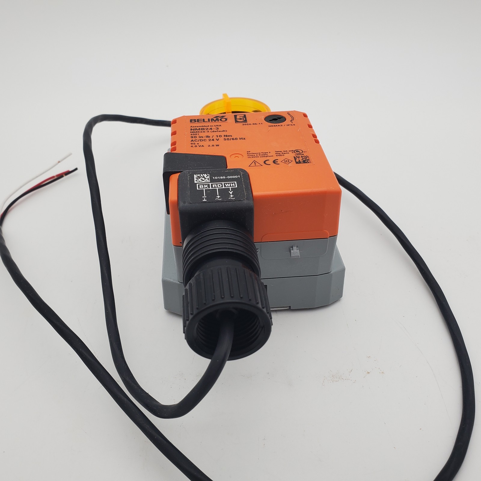 Belimo NMB24-3 Damper Actuator 90 in-lb AC/DC 24V