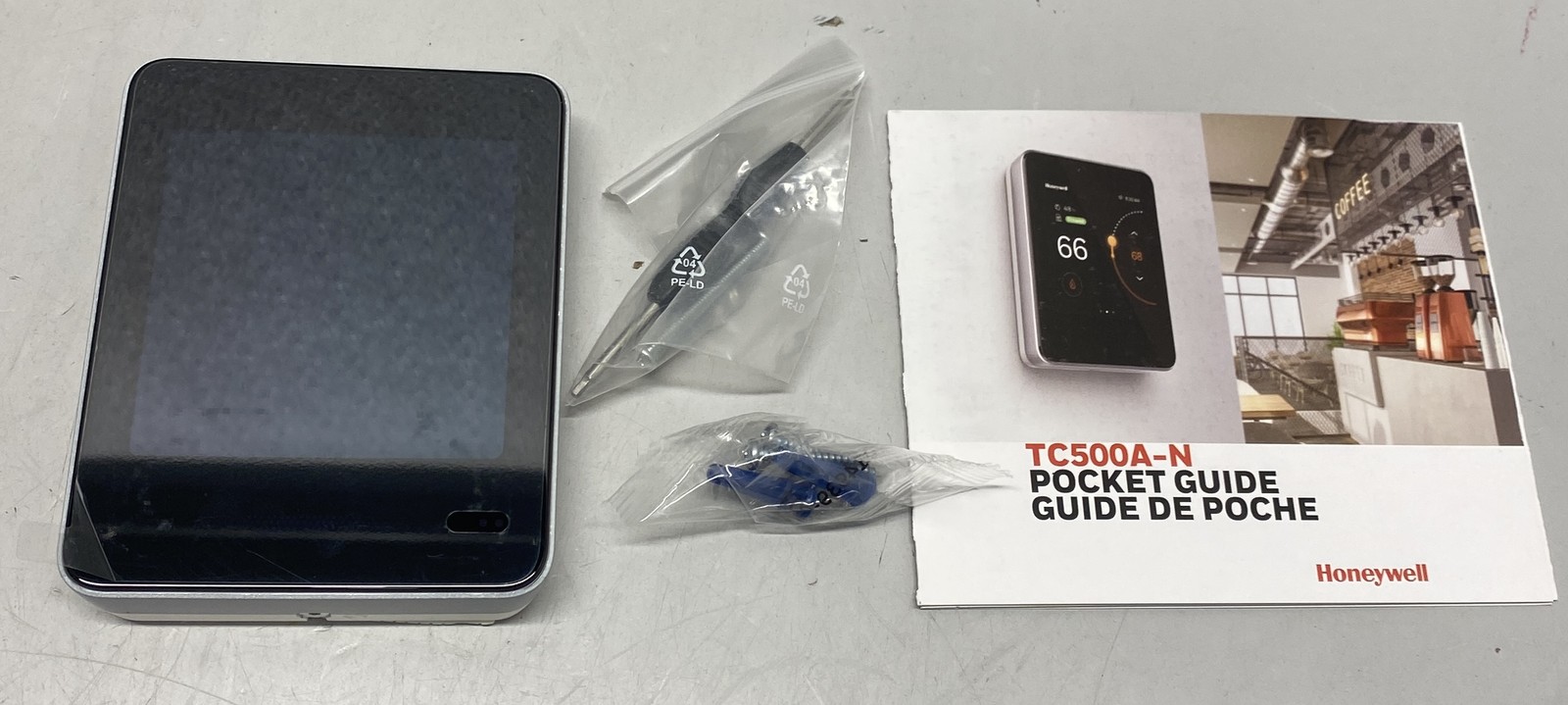 Honeywell New TC500A-N Commercial Wireless Thermostat, 24V