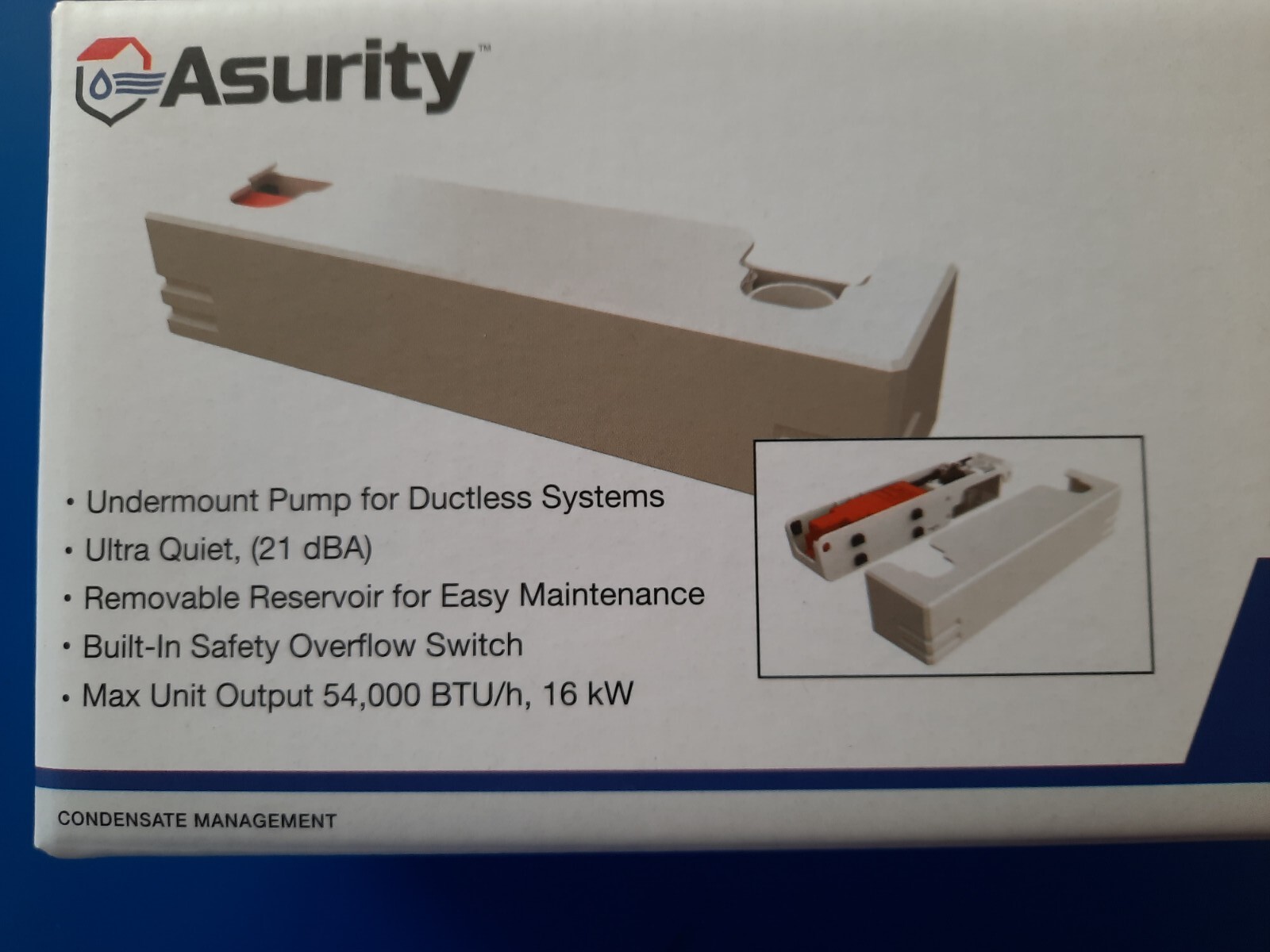 DIVERSITECH – QUIETMINI-M – UNDERMOUNT PUMP FOR DUCTLESS SYSTEM – 115/230V