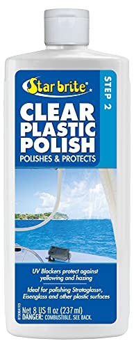 Star brite Clear Plastic Polish & Protectant – Step 2
