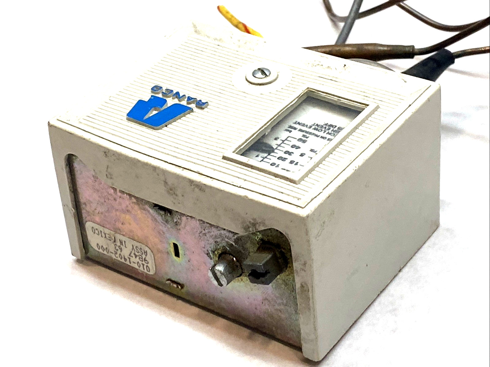 Ranco 010-1402-000 O10-1402 Low Pressure Control 12″Hg-50 PSI SPST Auto