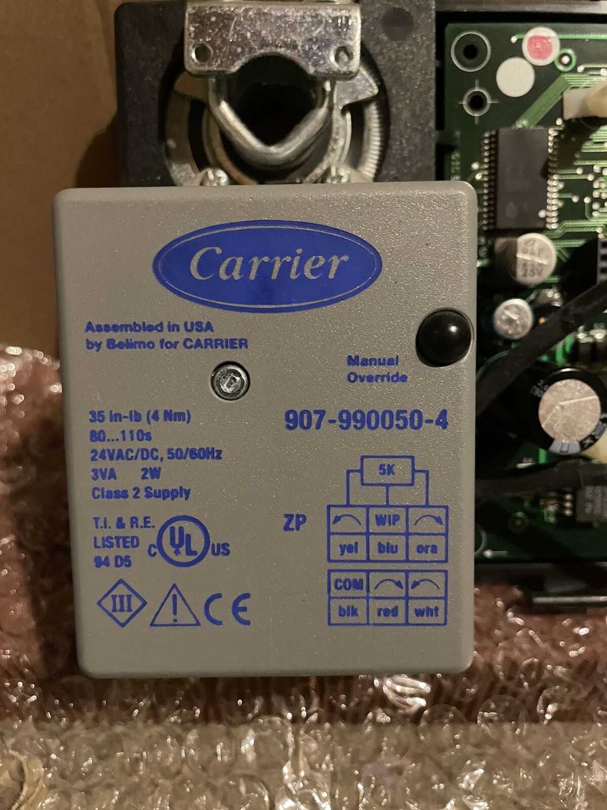 Carrier VVT Zone Controller Circuit Board Part# 33ZCVVTZC-01