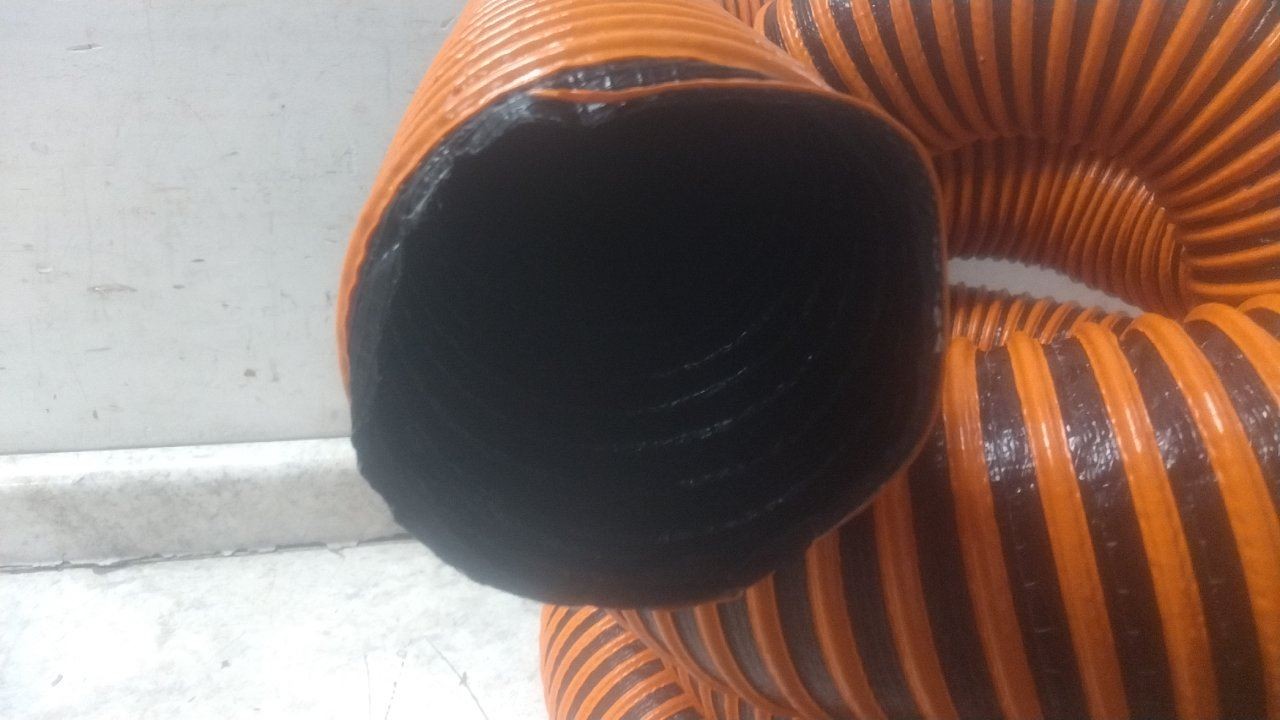 Hi-Tech Duravent 1104-0400-0001 4 In Inside Dia 25 Ft L Industrial Ducting Hose