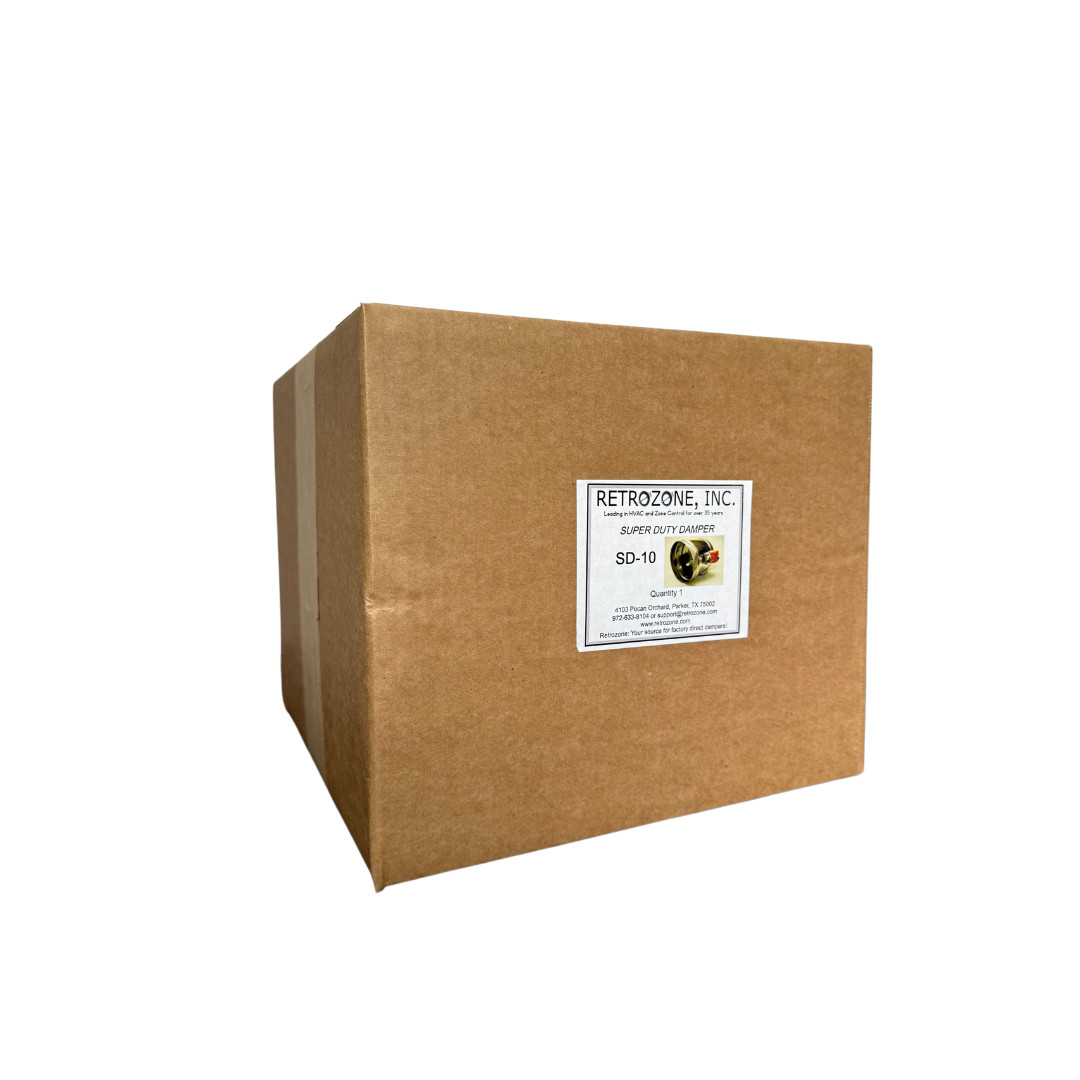 SD 10″ Motorized 24v round zone control damper dampner Belimo 3 wire