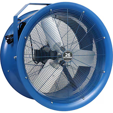 Patterson H26a High Velocity Industrial Fan, Ceiling, Column, Floor, Wall