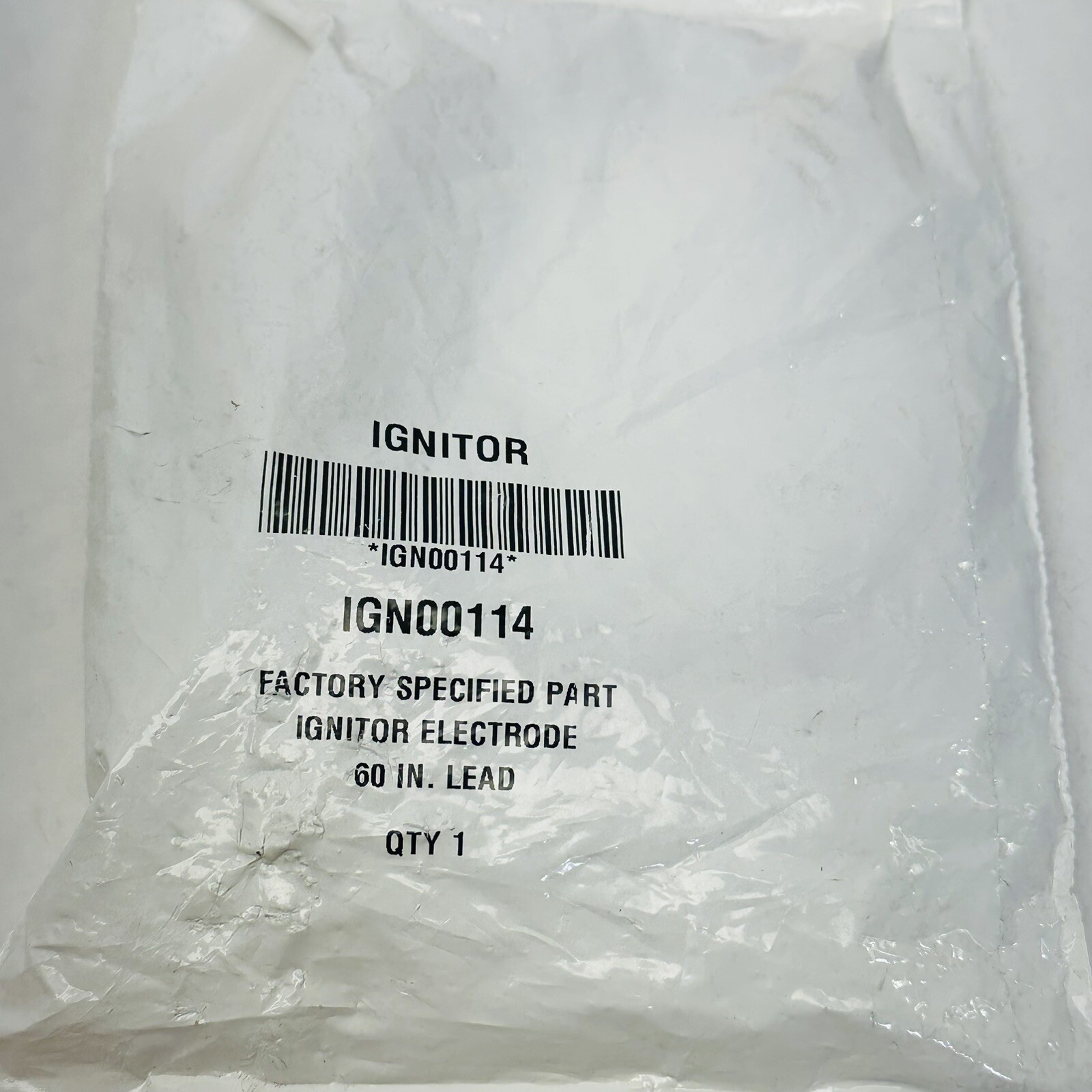 IGN00114 IGNITOR ELECTRODE 60IN.