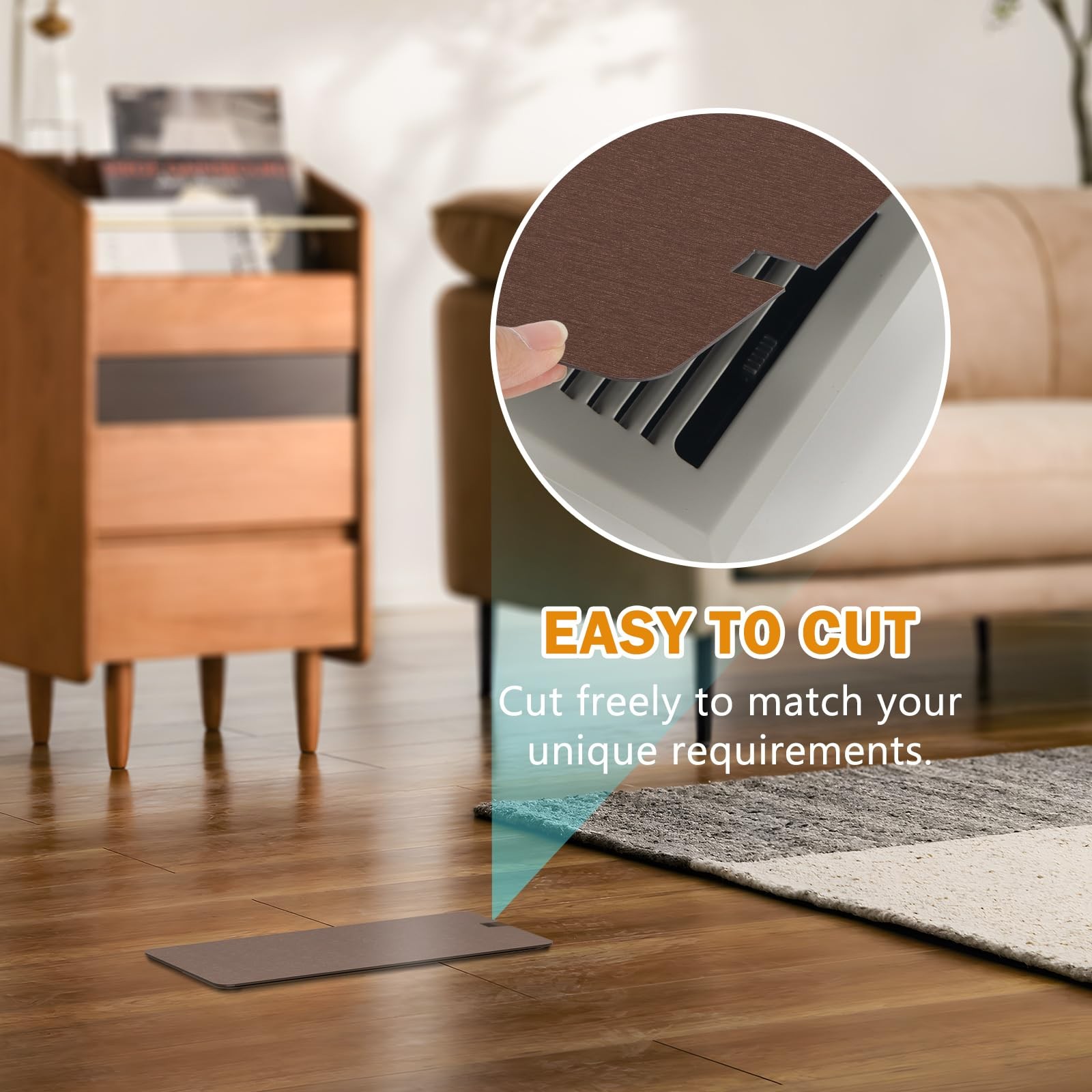 2 Pack Magnetic Vent Covers for Home 5.5″ x 12″ 2 Pack-Bronze, Bronze
