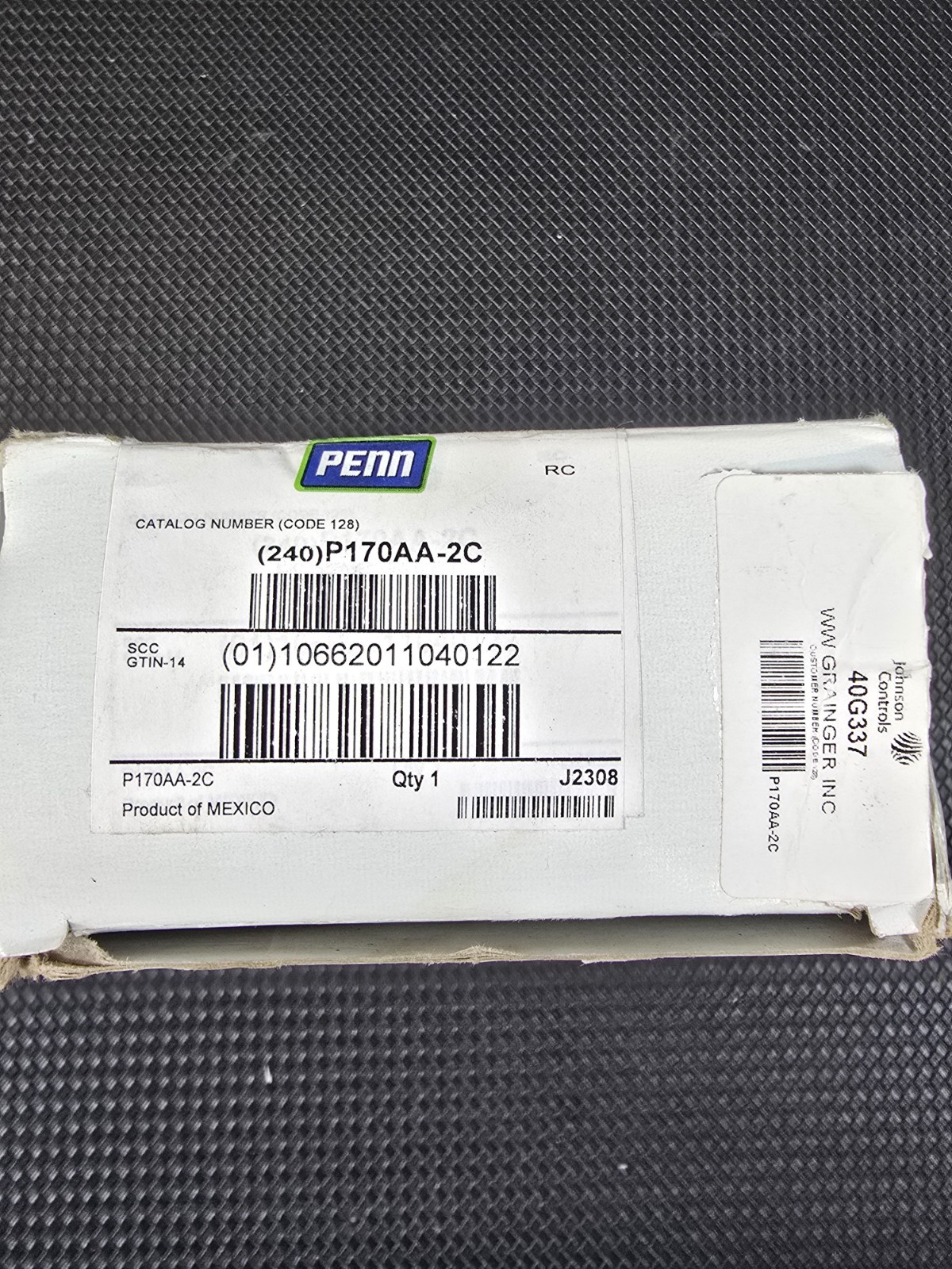 PENN P170AA-2C Head Pressure Fan Cycling Control w/ Auto Reset – 0/150 psi