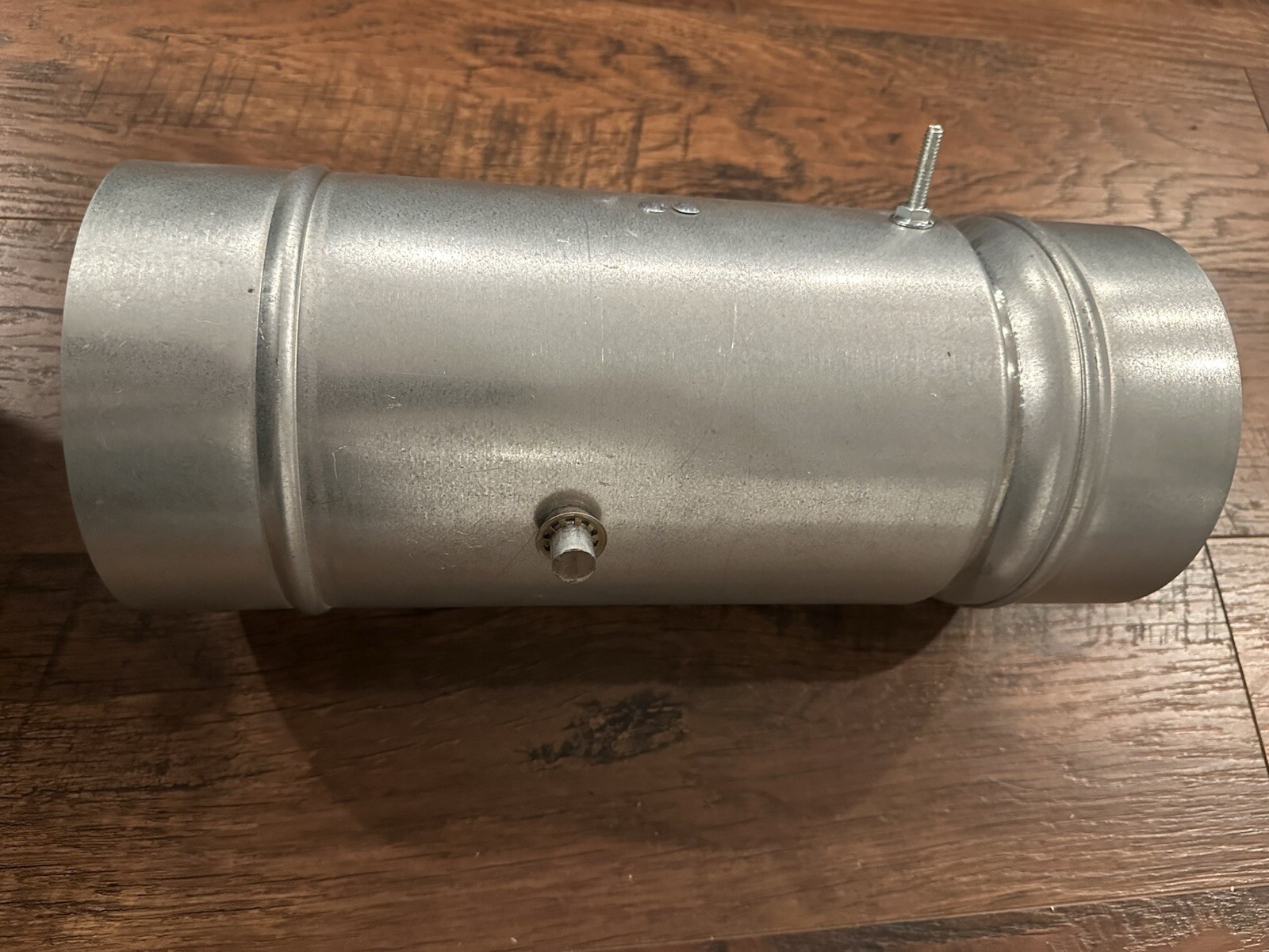 Ruskin ZPD25 6 inch round fire damper 14″ tall