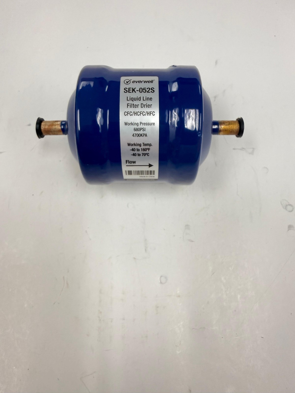 Everwell SEK-052S Liquid Line Filter Dryer for CFC/HCFC/HFC