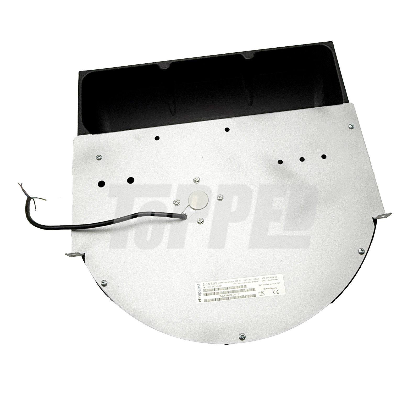 New K2E225-RC92-09 230V 155/220W 0.68A for Ebm Papst Blower Fan 6SY7000-1AB66