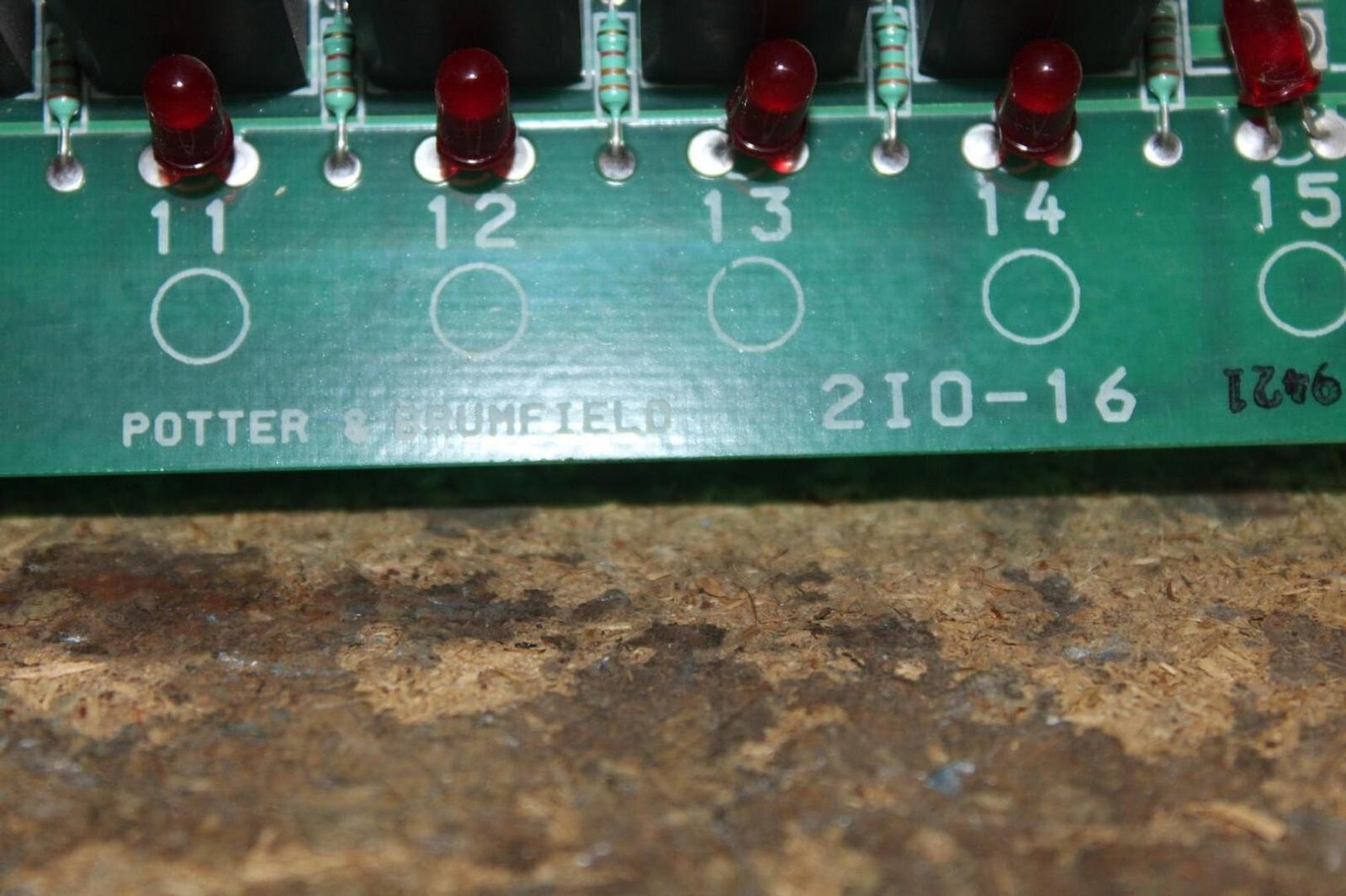 POTTER & BRUMFIELD RELAY I/O CIRCUIT BOARD 2IO-16 **WARRANTY INCLUDED**