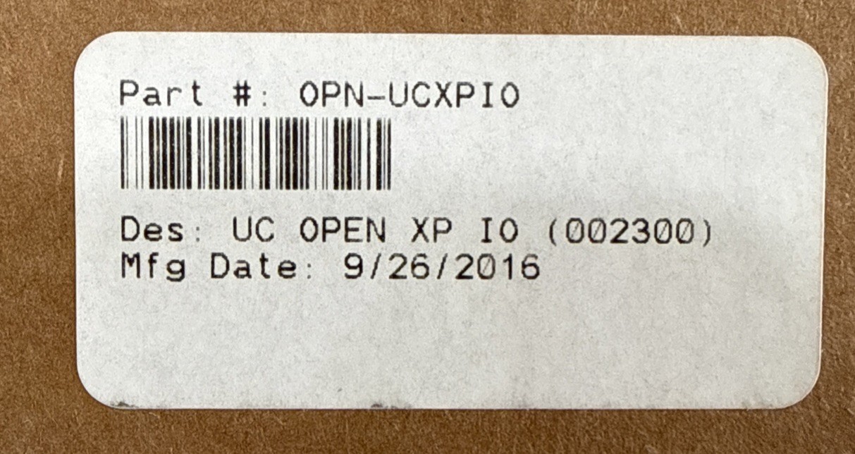 NEW Carrier OPN-UCXPIO Open XP 10 Expander (OPN-UCXP10)