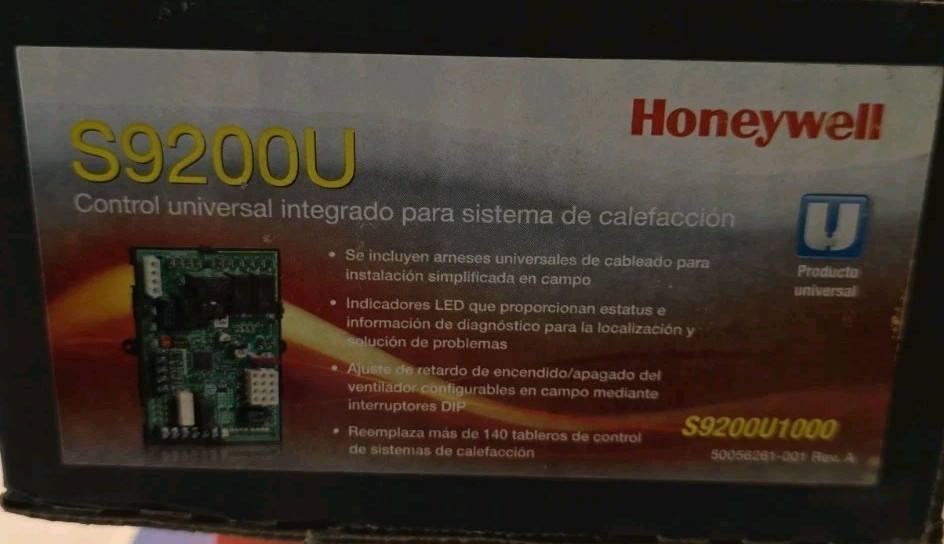 Honeywell S9200U1000 Universal Ignition Integrated Furnace Control Circuit Board