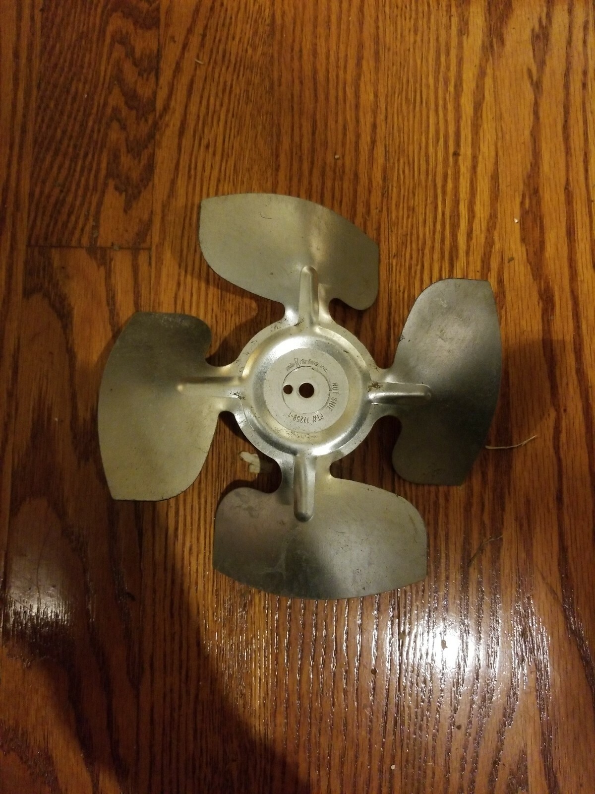 AIR DRIVE 6 3/4″ Diameter Hubless Fan Blade – 4 Wing Aluminum Fan Blade 6.75″