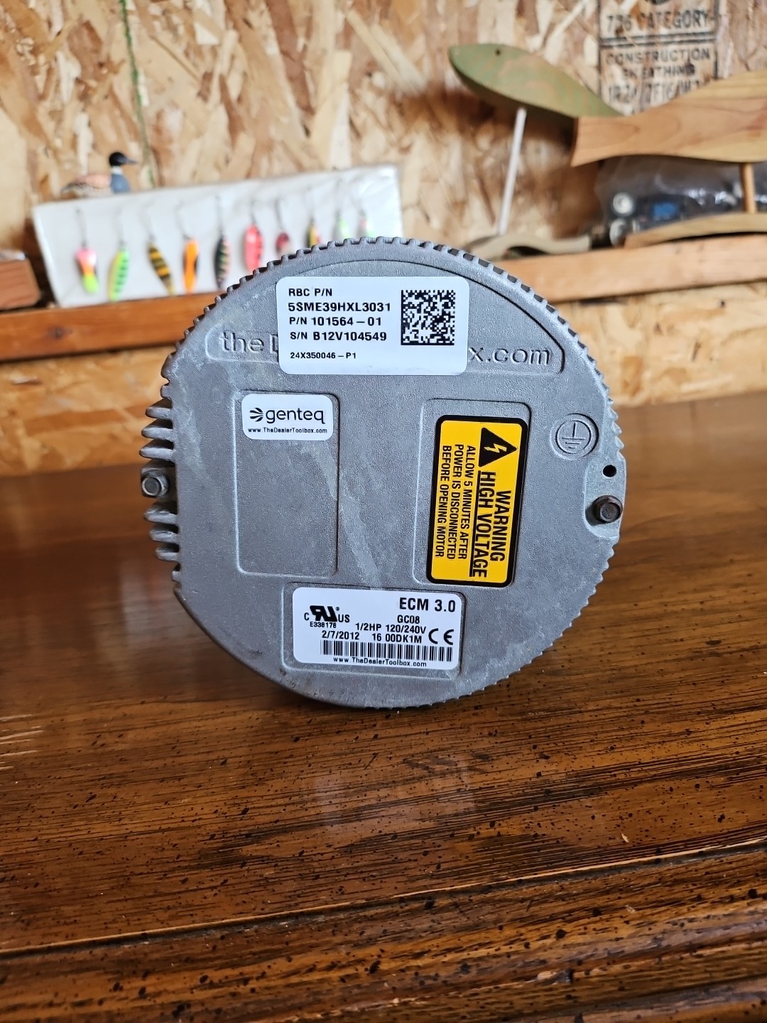 TESTED! Genteq ECM 3.0 GC02 5SME39HXL3031 Blower Motor 101564-01