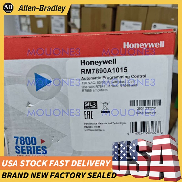 Brand New Honeywell RM7890-A1015 Burner Control Relay Module RM7890A1015