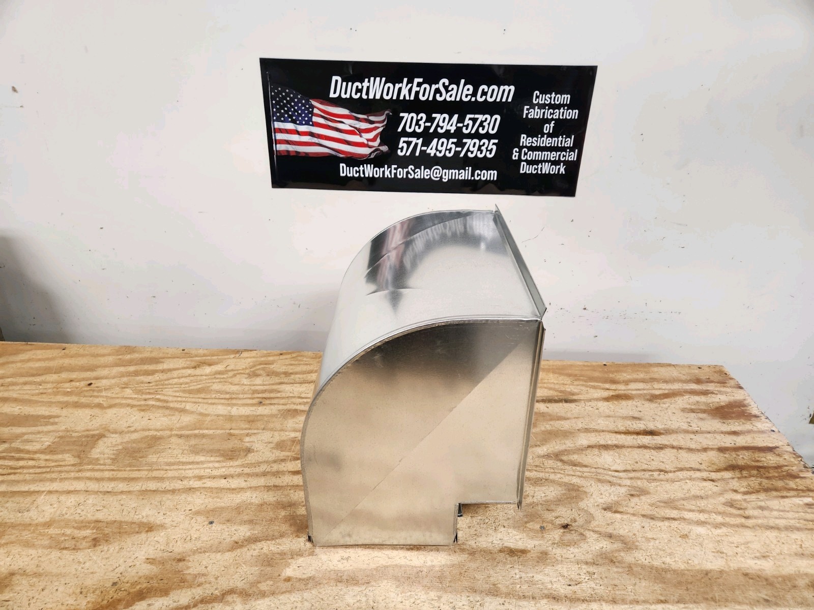Return Plenum Elbow 14″x20″ to 8″x20″ with Included 14″x20″ Filter Rack Package