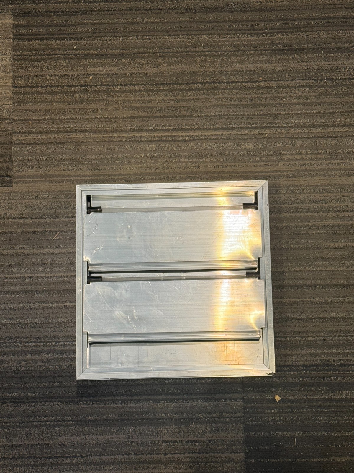 Ruskin 10x10x2 Volume Control Damper HVAC Air Flow Duct Damper – No Motor