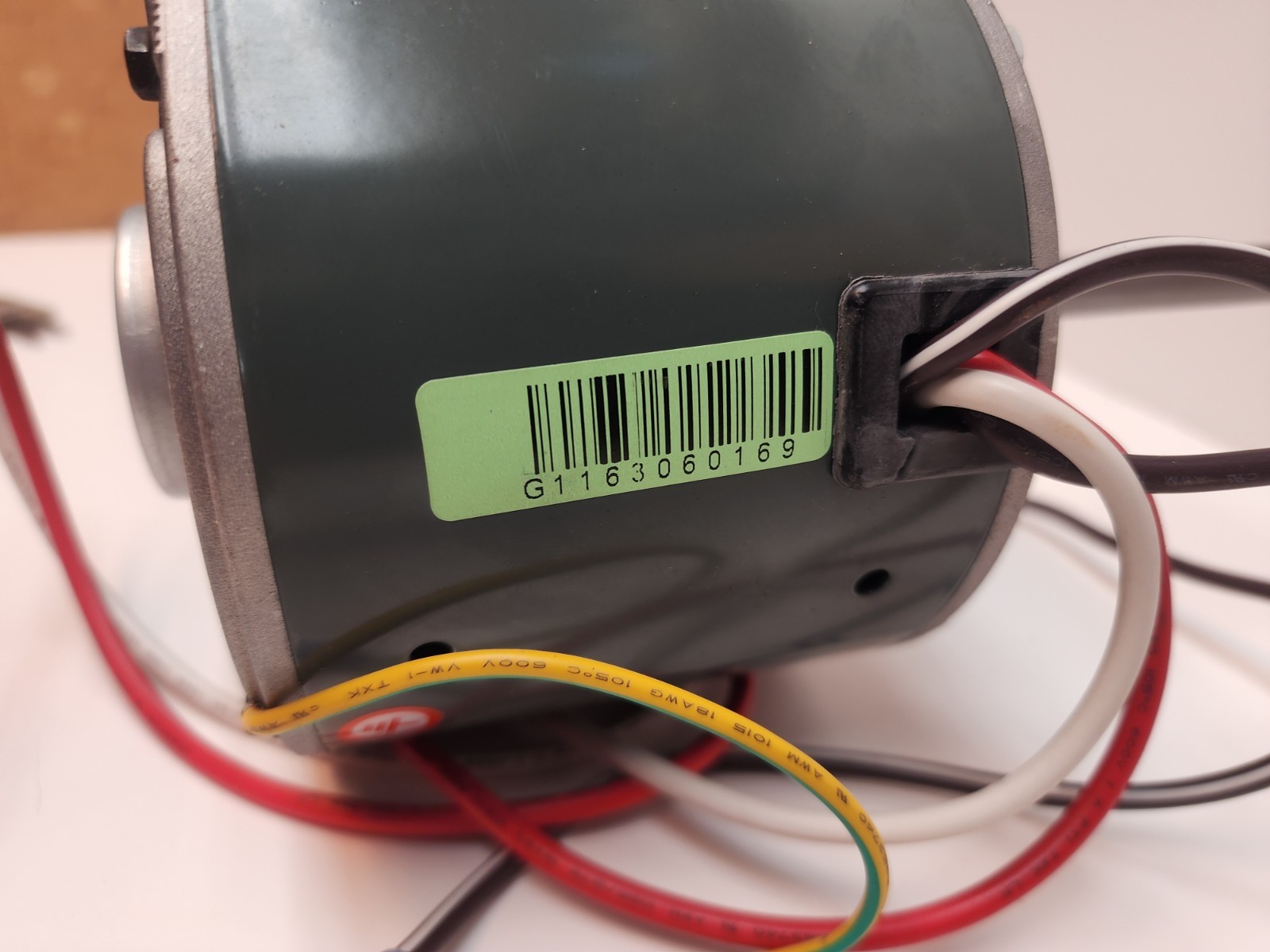 Condenser Fan Motor YDK120/35 1/4HP 115V AC, 1550 RPM, 4P, 3.4A, 42 frame HVAC