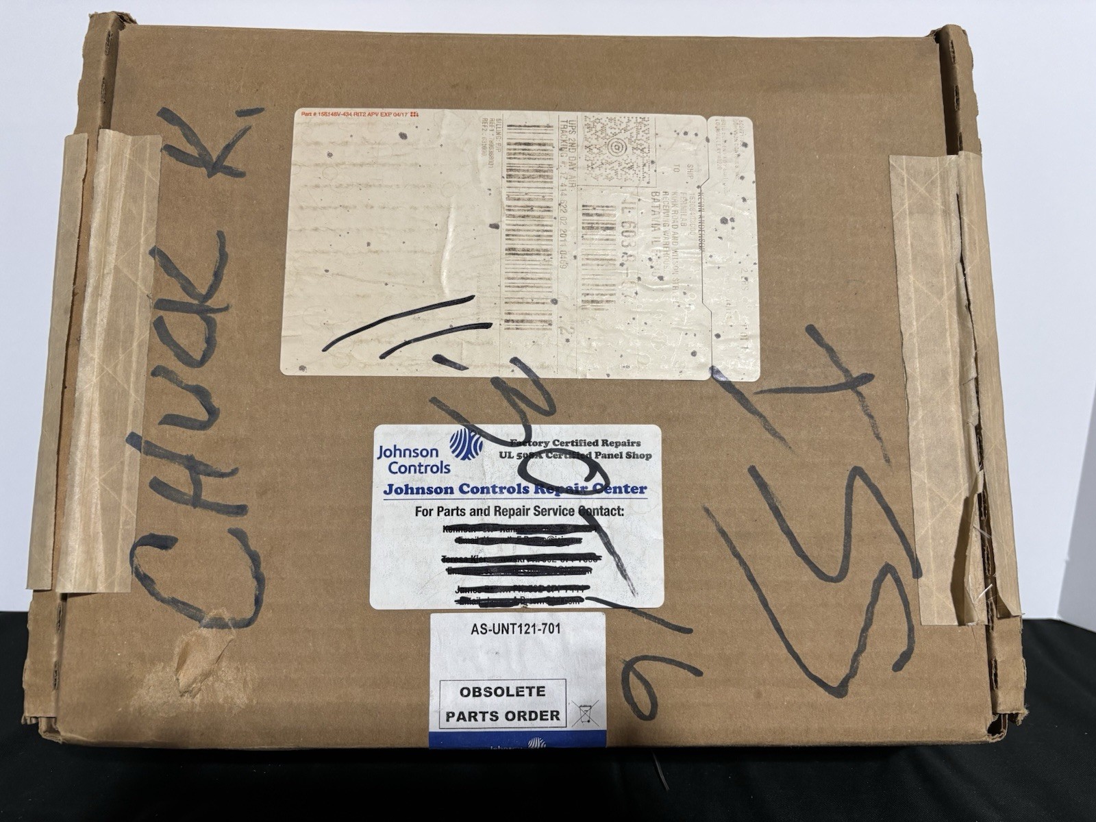 Johnson Controls AS-UNT121-701 Metasys Unitary Controller UNT121-1 N2 Bus 24V HV