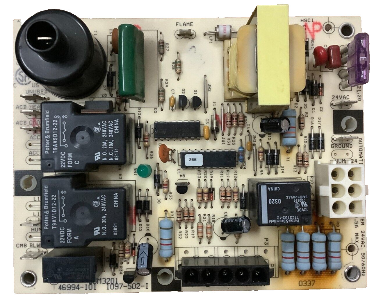 1097-502 LENNOX 60M3201 R46994-101 Furnace Control Board tested working
