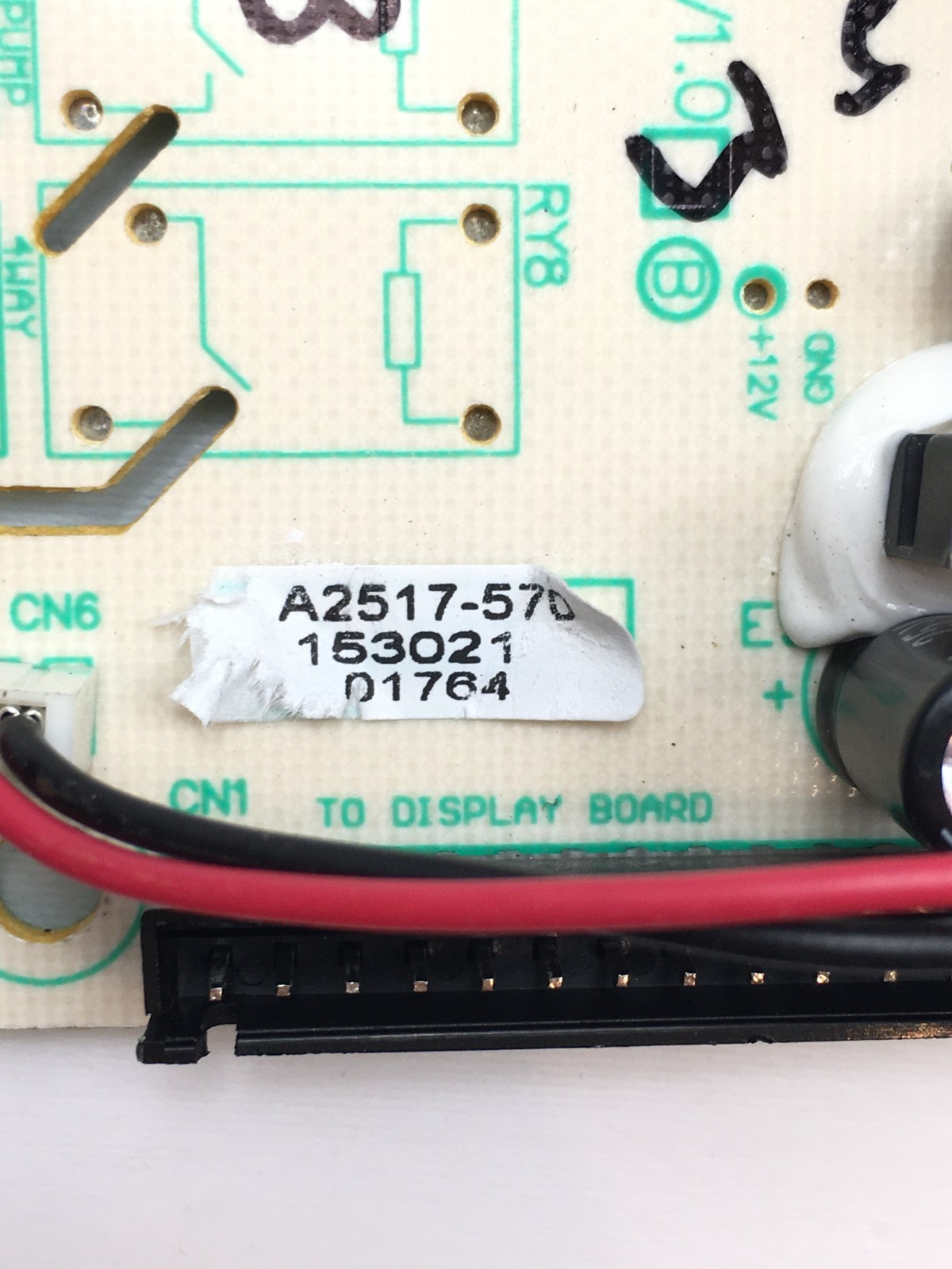 Control Board A2517-570 for Portable Air conditioning Unit used #X053