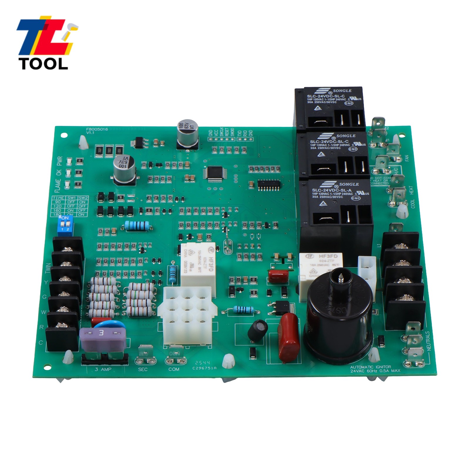 62-24140-02 62-24140 ICM292 Ignition Control Circuit Board Furnace Control Board