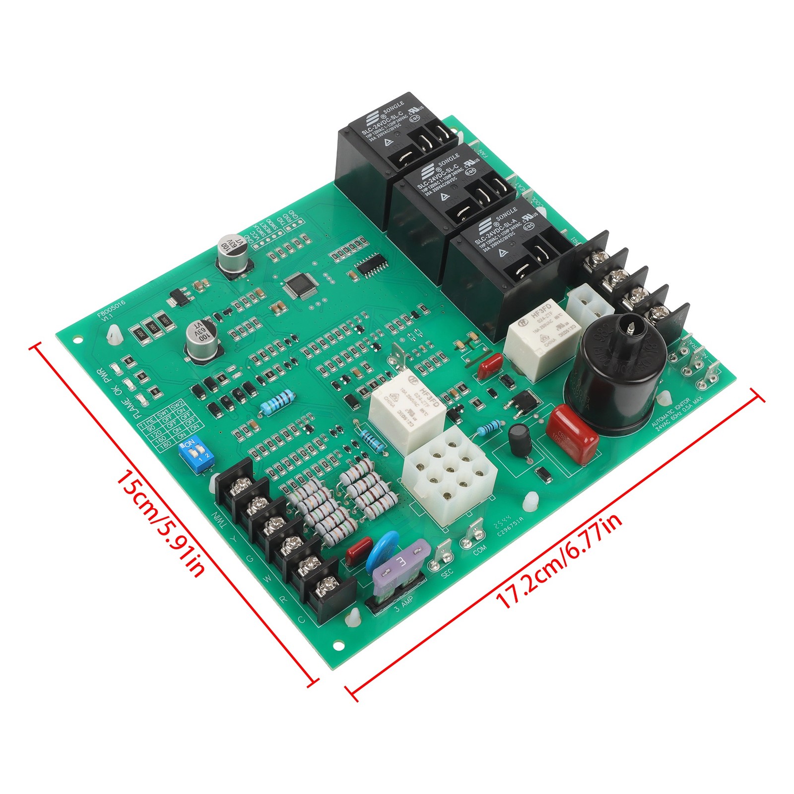 62-24140-04 ICM292 Ignition Control Circuit Board Furnace Control Board