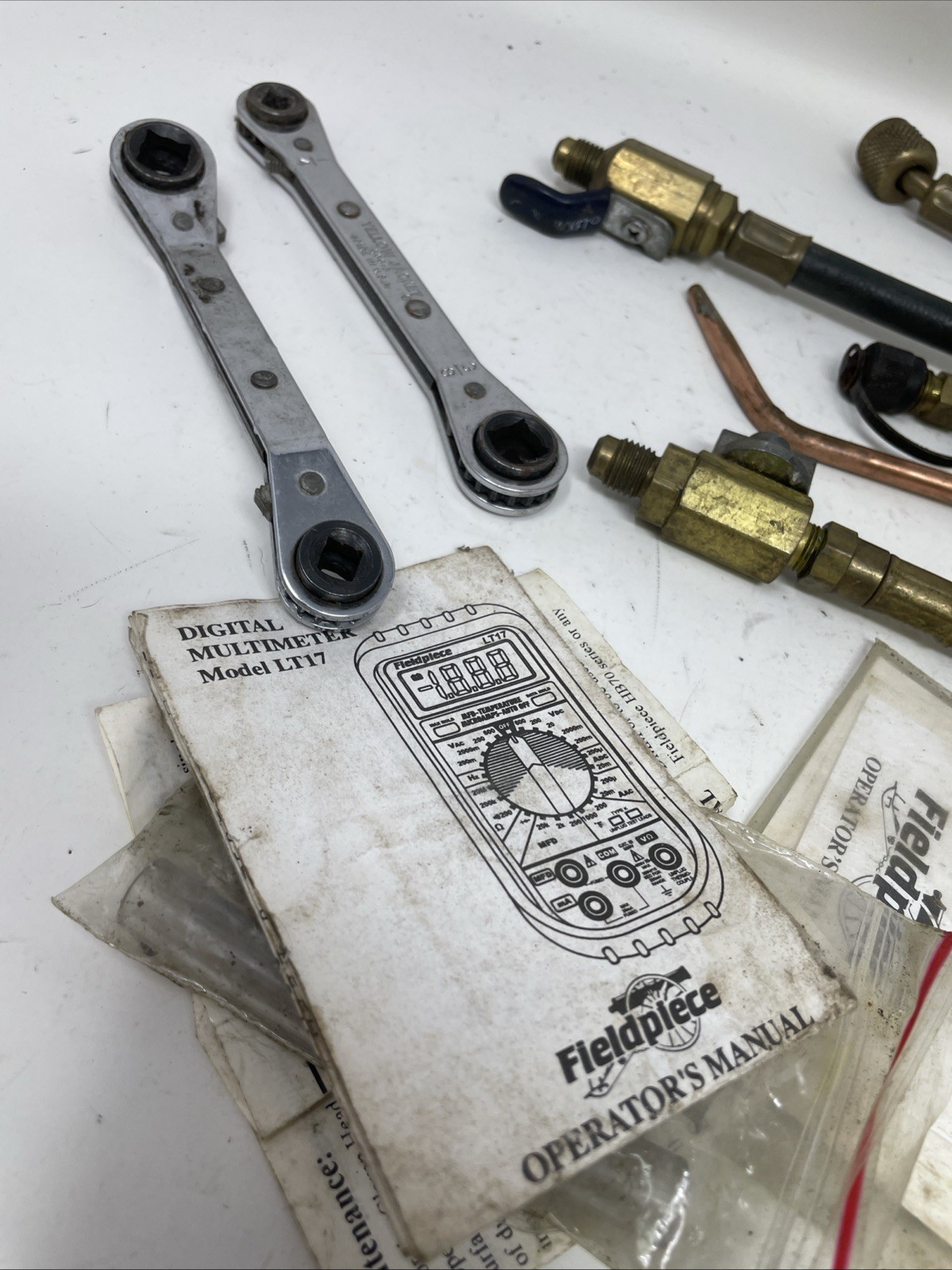 Yellow Jacket Refrigeration Freon Toy Feildpiece psychrometer lot sold not test!