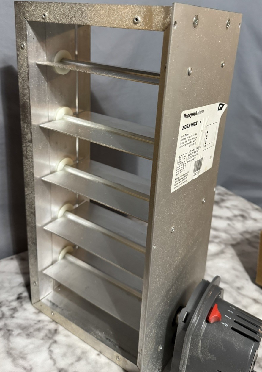 Honeywell HOme TrueZone Rectangular Damper 8×16 ZD8X16TZ