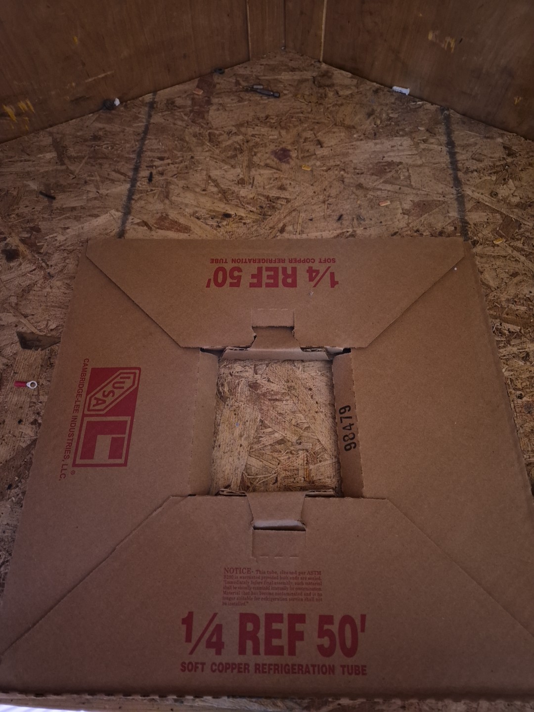 NEW IN BOX- Cambridge-Lee Industries 1/4″ REF 50′ Soft Copper Refrigeration Tube