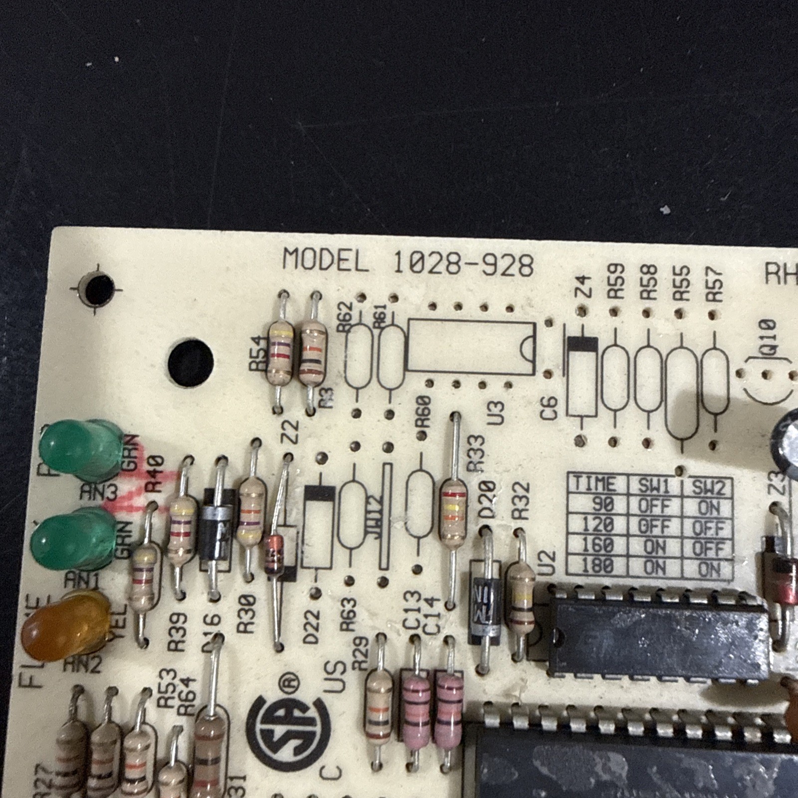 62-24140-02 GUARANTEED WORKING TESTED 622414002 Furnace Control Board 1028-928