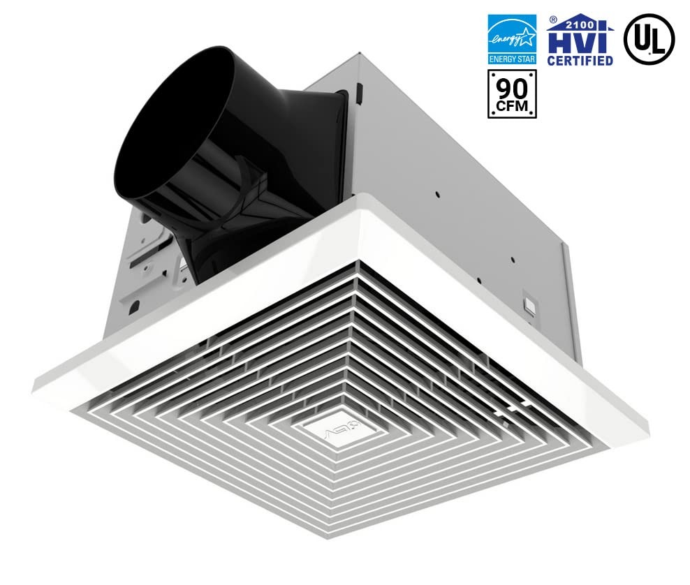 Bv Exhaust Fan – Fan 0.9 Sones 4 Duct Collarrooms Up To 80-90 Sq. Ft.