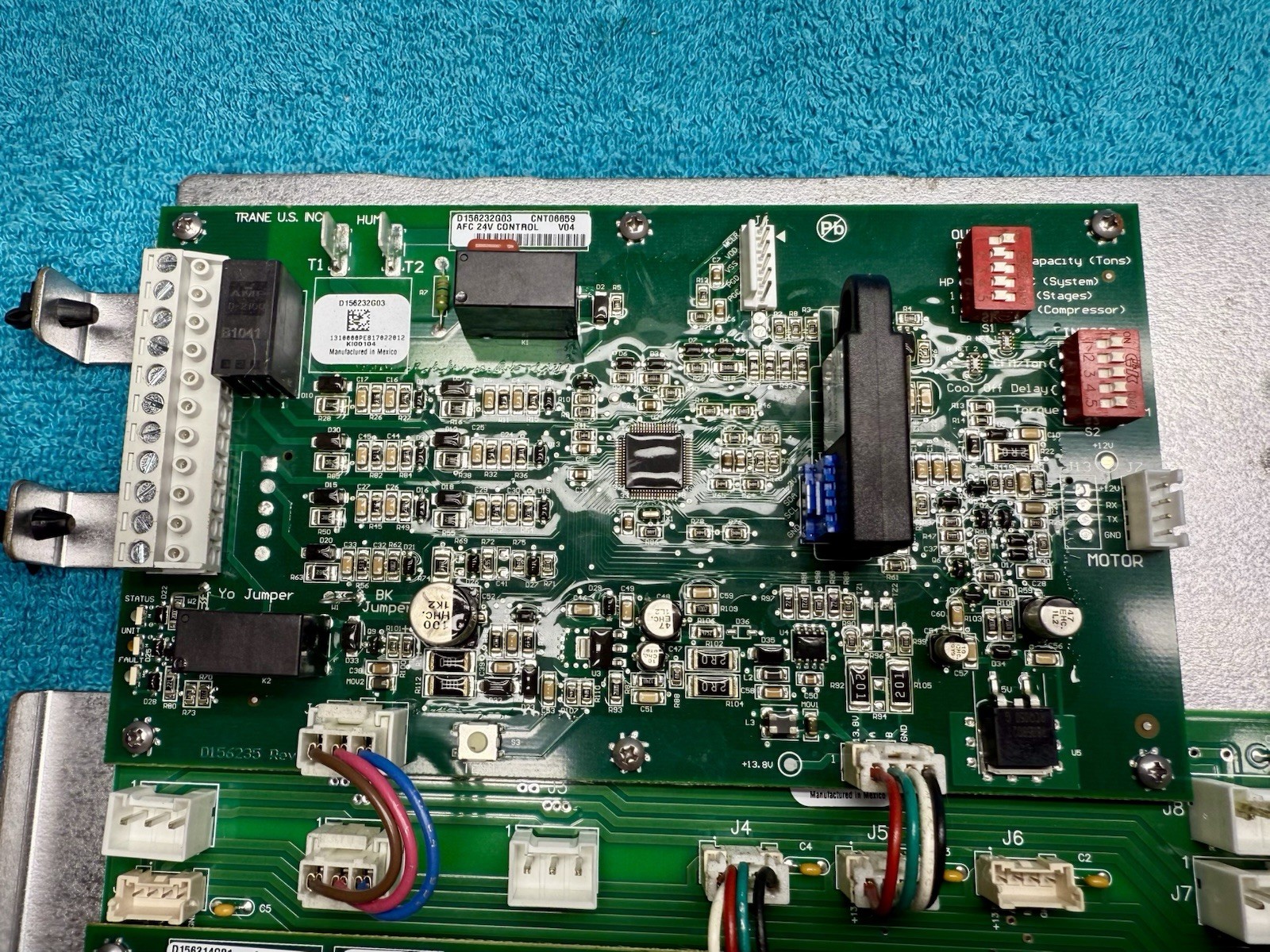 Trane American Standard Control Board D156232G03/D156214G01 /CNT06189 /CNT06659