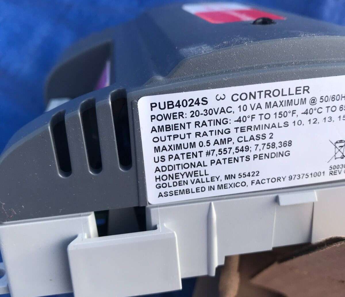 Honeywell PUB4024S Spyder Series 3 Programmable Unitary Controller BACnet
