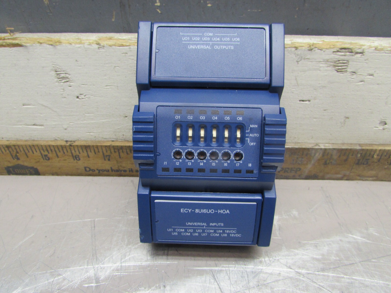 Distech Controls ECY-8UI6UO-HOA, 14pt I/O Extension Module, N/NIB! MAKE OFFER!