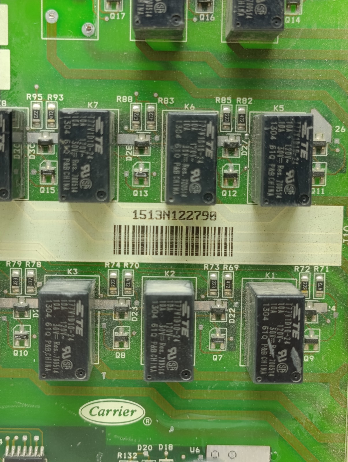 Carrier CEPL130346-01 Chiller Control Board HK50AA029 Per 2 pcs lot