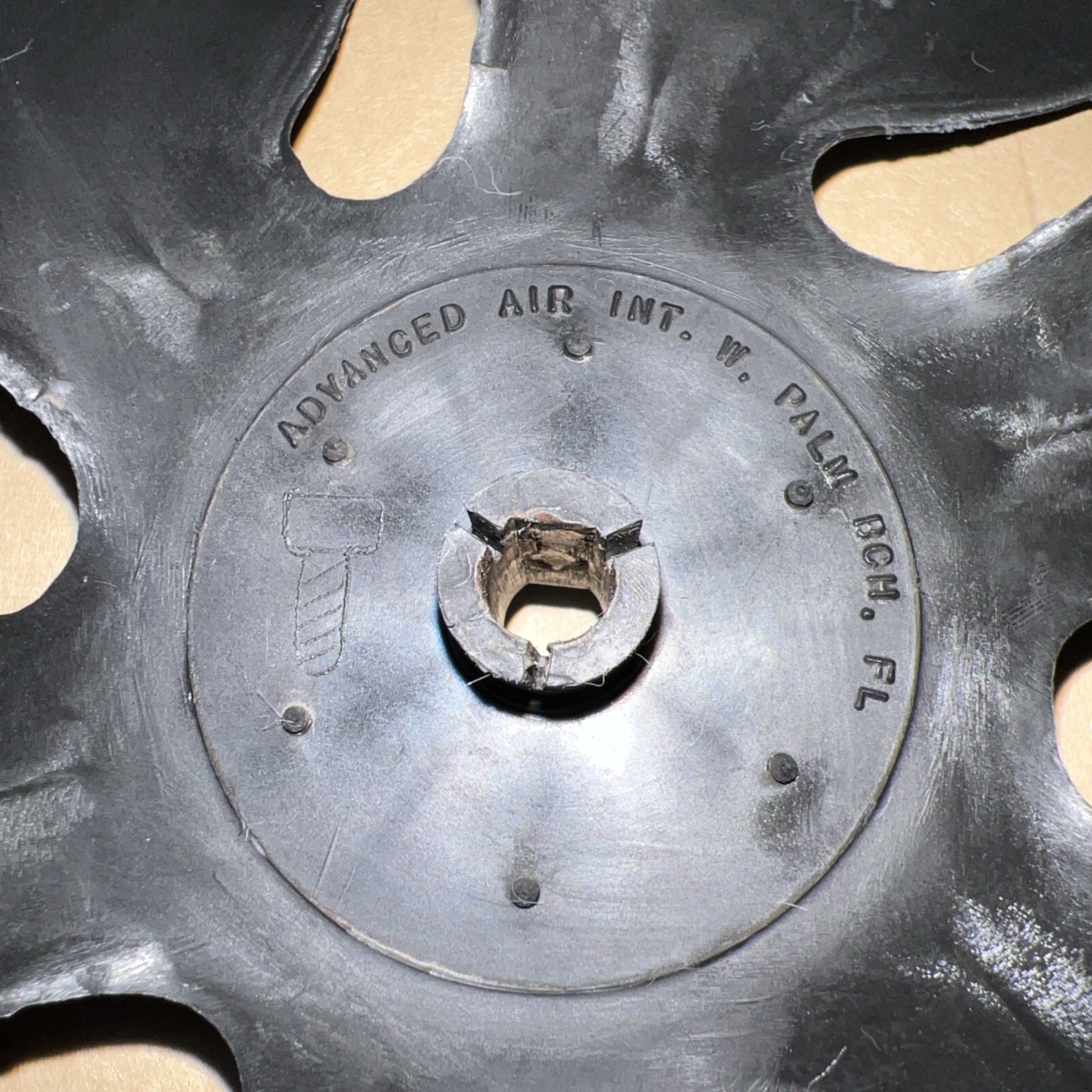 ROOM AIR CONDITIONER FAN BLOWER WHEEL 6 BLADES O.D. 11-1/8″
