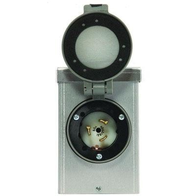 Generac 6347 50A Power Inlet Box 125/250V 12500W NPT