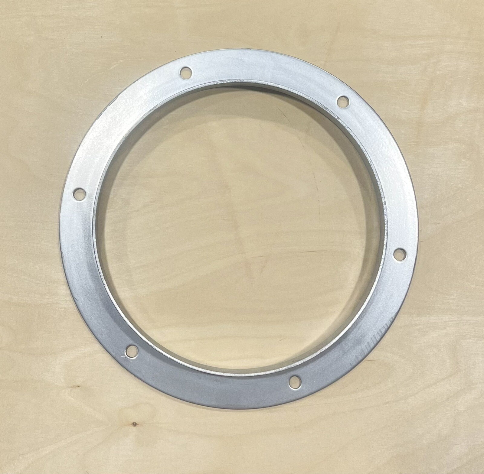10” Diameter Angle Iron Duct Mounting Flange – 10 in. – Galvanized Steel – Round