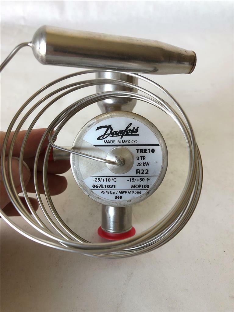 Danfoss 067L1021 Thermal Expansion Valve TRE10 5/8″ x 7/8″ ODF Solder B14-507