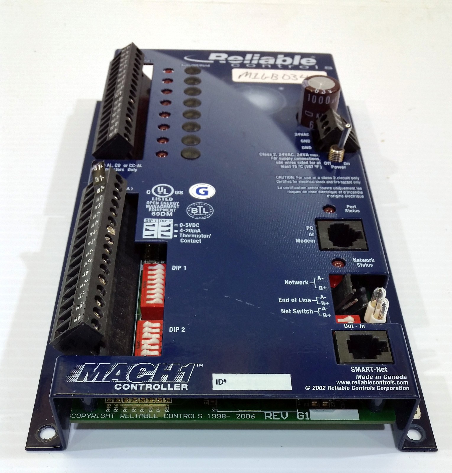 Reliable Controls Mach 1 Controller